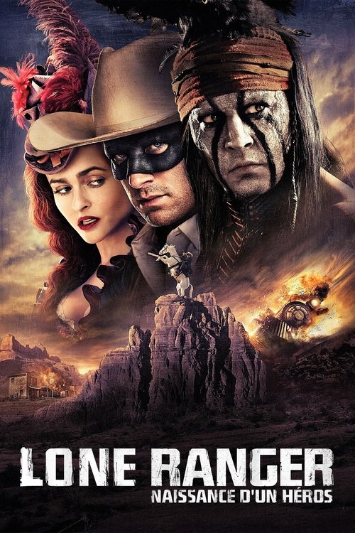 Affiche du film Lone Ranger, Naissance d'un héros