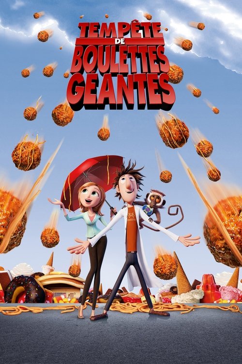 Affiche du film Tempête de boulettes géantes