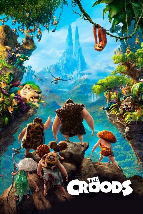 Affiche du film Les Croods