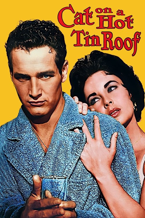 Affiche du film La Chatte sur un toit brûlant