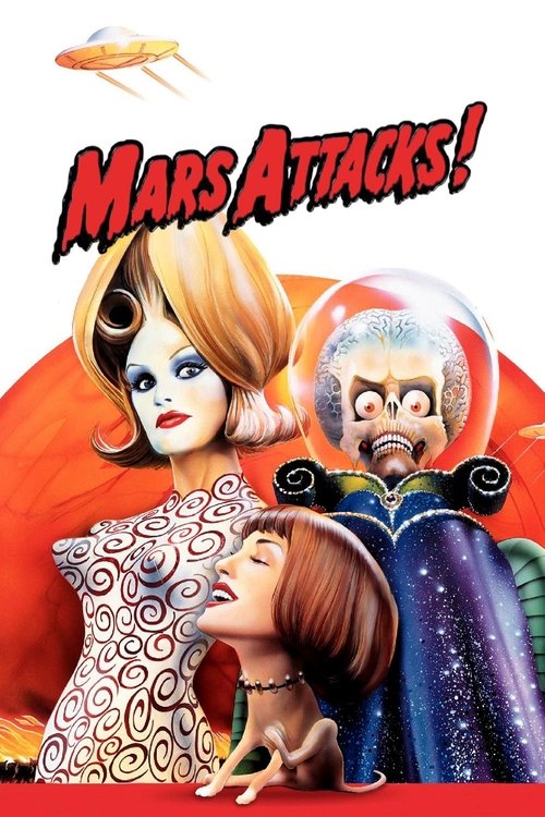 Affiche du film Mars Attacks!