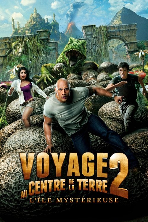 Affiche du film Voyage au centre de la Terre 2 : L'île mystérieuse