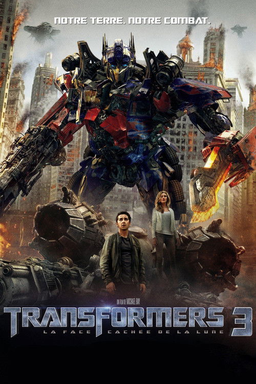 Affiche du film Transformers 3 - La Face cachée de la Lune