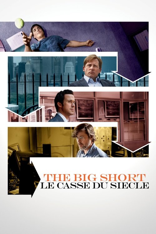 Affiche du film The Big Short : le Casse du siècle